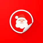 figurinhas de natal e ano novo android application logo